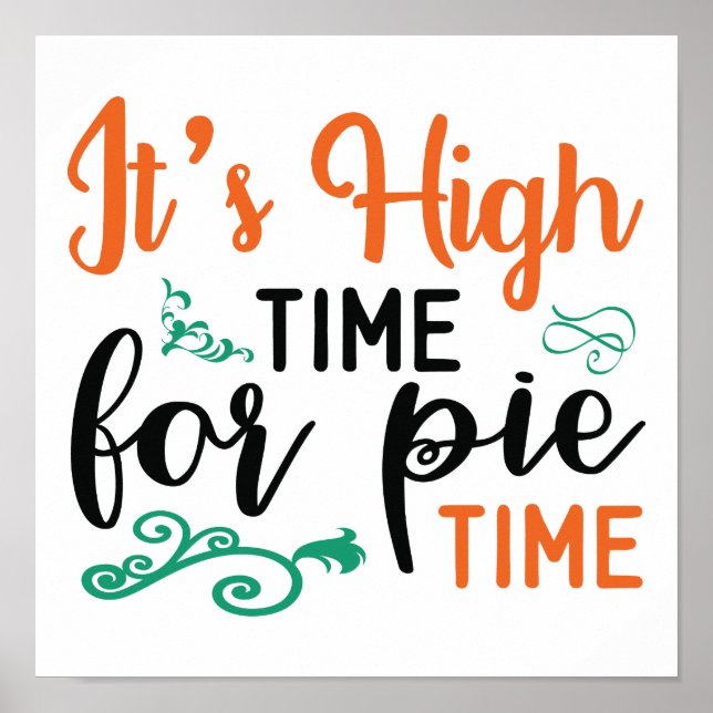 arte de palabras en tiempo de tarta lindo (Frente)