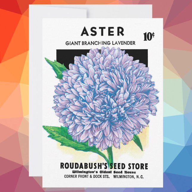 Arte de Paquete de Semillas Antiguas, Flores de As (Subido por el creador)