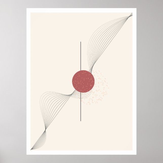 Arte de pared abstracto (Frente)