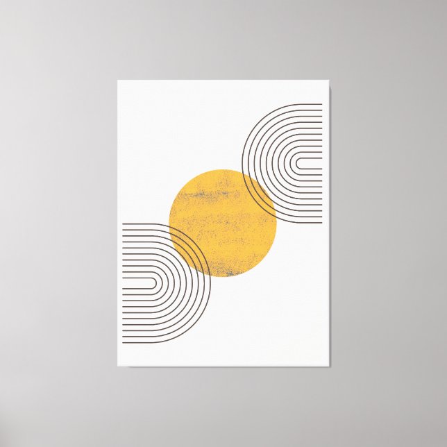 Arte de pared abstracto boho (Anverso)