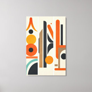 Arte de pared abstracto geométrico moderno