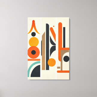 Arte de pared abstracto geométrico moderno