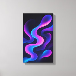 Arte de pared abstracto Neon Dreams | Moderno y co