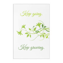 Arte de pared acrílico con mensaje positivo