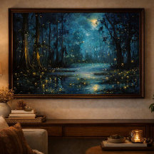 Arte de pared acrílico de 36x24 Bayou de Louisiana