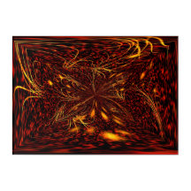 Arte de pared acrílico de plasma