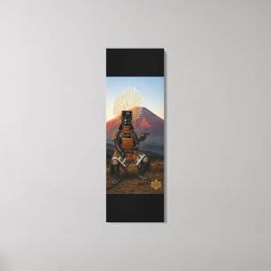 Arte de pared alto de 16x48 de Toyotomi Hideyoshi