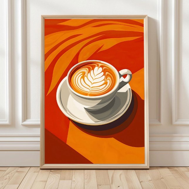 Arte de Pared Boho de Taza de Café, Póster de Café (Subido por el creador)