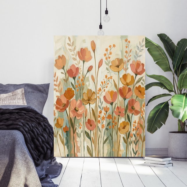 Arte de Pared Botánico de Flor Abstracta Caprichos (Subido por el creador)