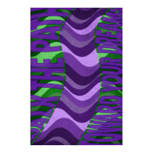 Arte de pared 'Camina por el camino hacia tus sueñ