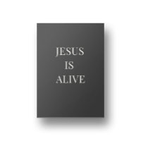 Arte de Pared Cristiano Jesús Está Vivo Póster