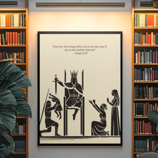 Arte de pared cristiano minimalista - Impresión bí (Subido por el creador)