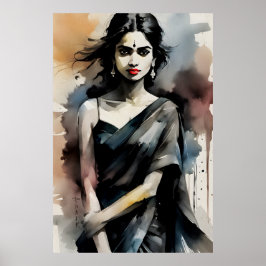 arte de pared de acuarela