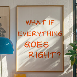 Arte de pared de afirmación positiva Cita motiva