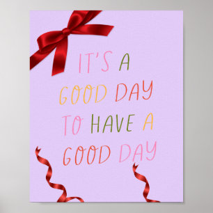 Arte de Pared de Afirmación Positiva Rosa