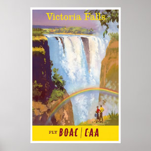 Arte de pared de África Cartel de viaje a las cata
