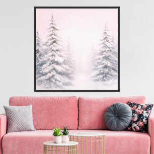 Arte de pared de árbol – Decoración romántica flor