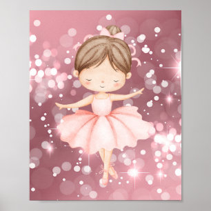Arte de pared de bailarina