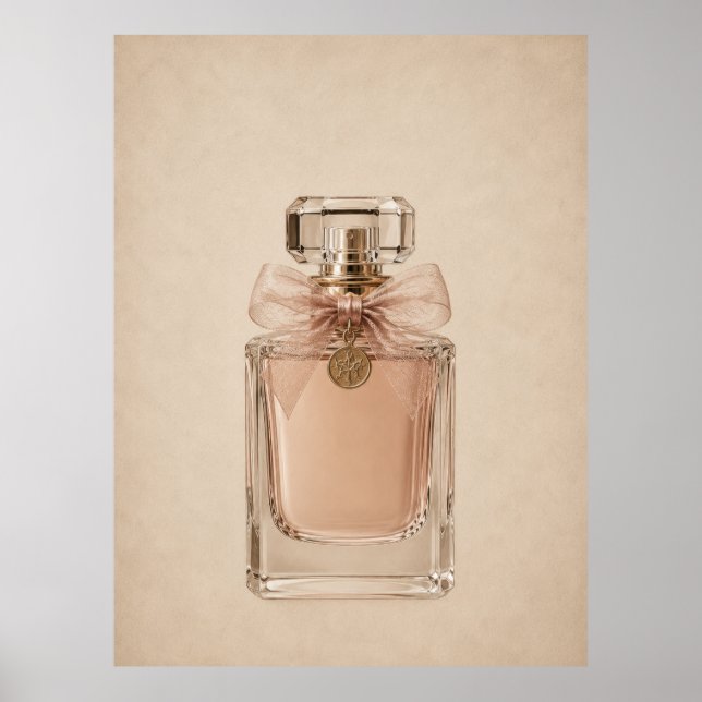 Arte de Pared de Botellas de Perfume de Lujo | Fem (Frente)