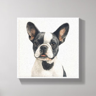 Arte de pared de Bulldog francés