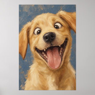 Arte de pared de cachorro Labrador — Caricatura pi
