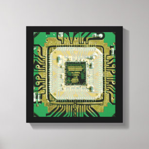 Arte de pared de Chip para equipos informáticos