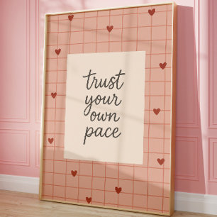 Arte de pared de cita motivacional Arte minimali
