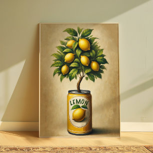 Arte de pared de cocina de granja Casa de árbol de