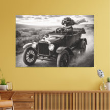 Arte de Pared de Cockapoo de Lujo - Arte en Lienzo
