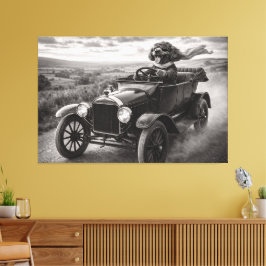 Arte de Pared de Cockapoo de Lujo - Arte en Lienzo