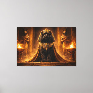 Arte de Pared de Cockapoo de Lujo – Faraón Egipcio