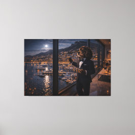 Arte de Pared de Cockapoo de Lujo – Lienzo de Perr