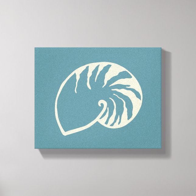Arte de Pared de Concha de Mar de Playa Náutica De (Anverso)