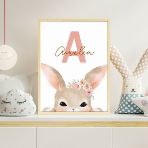 Arte de pared de conejito personalizado para guard