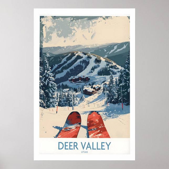 Arte de pared de Deer Valley 1 (Frente)