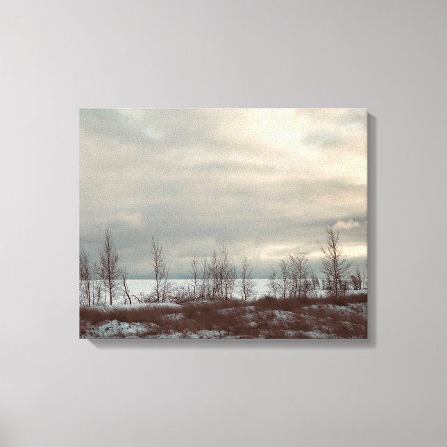 Arte de pared de escenas de la playa de invierno c (Anverso)