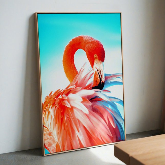 Arte de pared de flamenco (Subido por el creador)