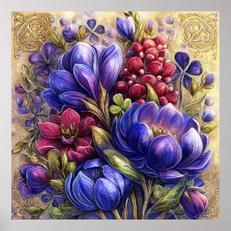 Arte de Pared de Flores Hermosas de Primavera 18
