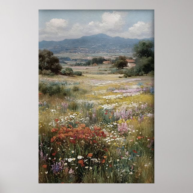 Arte de pared de flores silvestres imprimibles, An (Frente)