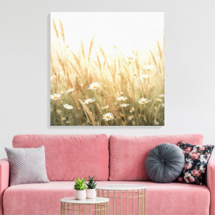 Arte de pared de florescencias Paisaje natural p