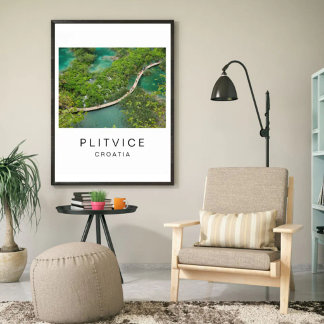 Arte de pared de fotos de viaje, destino de vacaci