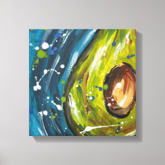 Arte de Pared de Fruta de Aguacate