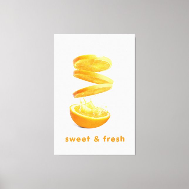 Arte de Pared de Frutas Splash de Verano (Anverso)