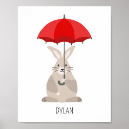 Arte de pared de guardería con nombre personalizad