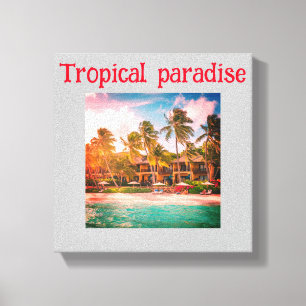 Arte de pared de impresión de lienzo estirado