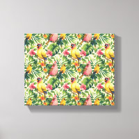 Arte de pared de impresión en lienzo de pájaros y 