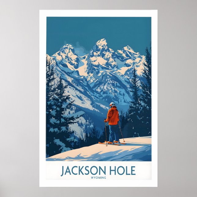 Arte de Pared de Jackson Hole - Wyoming 1 (Frente)