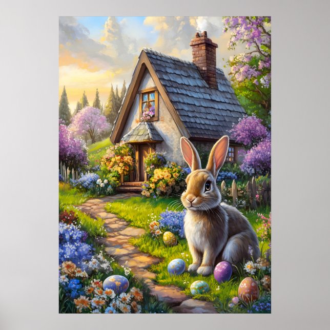 Arte de Pared de Jardín de Flor de Semana Santa (Frente)
