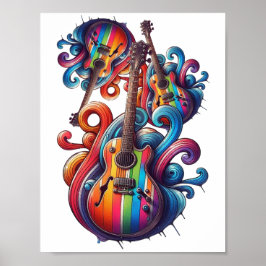 Arte de pared de madera con sonido de goteo