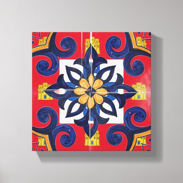 Arte de pared de madera diseños portugueses (Anverso)